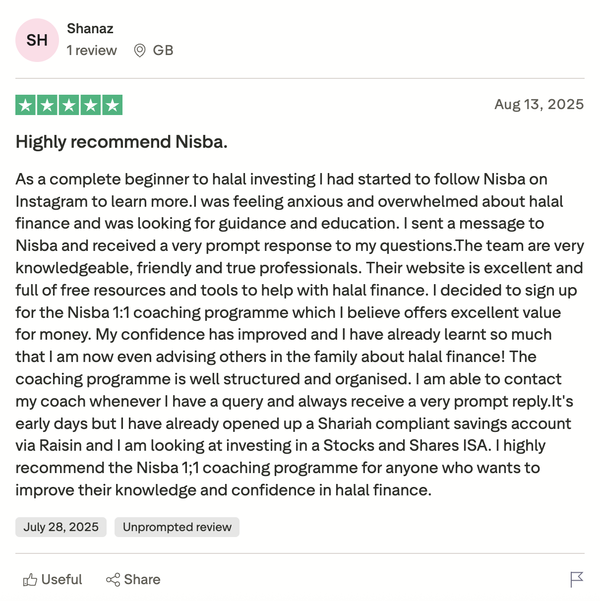 Trustpilot Review 3